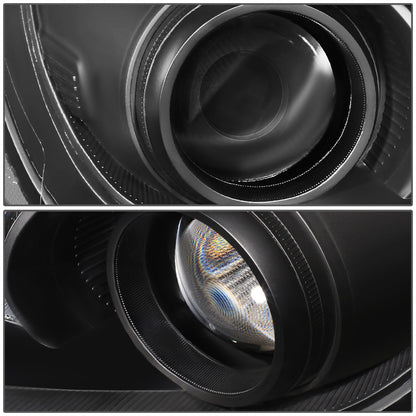 FAROS 17-18 HYUNDAI ELANTRA - PROJECTOR LOW BEAM - 9005 HIGH / H7 LOW PY21W SIGNAL - BLACK HOUSING / CLEAR CORNER