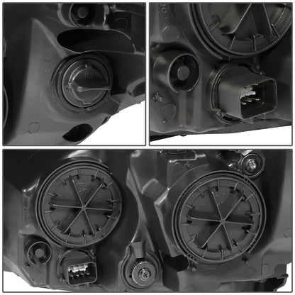 FAROS 15-17 HYUNDAI SONATA - FITS MODELS WITH HALOGEN HEADLIGHTS - PROJECTOR LOW BEAM - 9005 HIGH / H7 LOW BEAM - SMOKE HOUSING / CLEAR CORNER