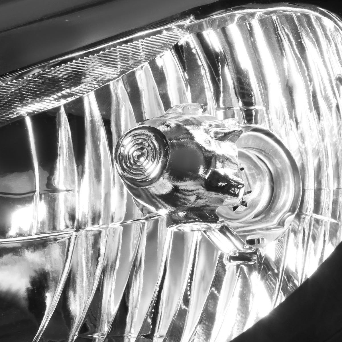 FAROS 12-14 HYUNDAI ACCENT - FITS NON PROJECTOR HEADLIGHT MODELS ONLY - H4 LOW / HIGH BEAM - BLACK HOUSING / CLEAR CORNER