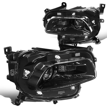 FAROS 14-18 JEEP GRAND CHEROKEE - 9012 HIR LOW BEAM / HIGH BEAM - BLACK HOUSING / CLEAR CORNER