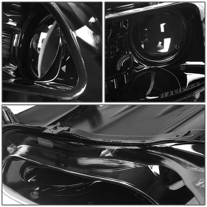 FAROS 14-18 JEEP GRAND CHEROKEE - 9012 HIR LOW BEAM / HIGH BEAM - BLACK HOUSING / CLEAR CORNER