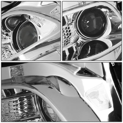 FAROS 14-18 JEEP GRAND CHEROKEE - 9012 HIR LOW BEAM / HIGH BEAM - CHROME HOUSING / CLEAR CORNER