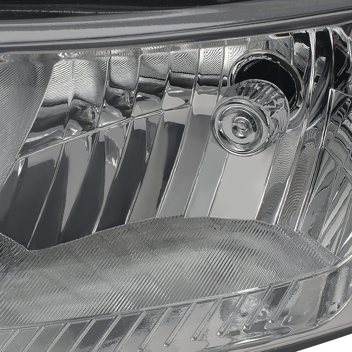 FAROS 10-13 KIA FORTE - H7 LOW BEAM / H1 HIGH BEAM - SMOKE HOUSING / CLEAR CORNER