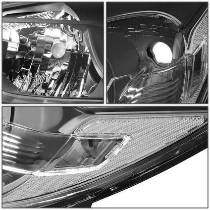 FAROS 13-16 MAZDA CX-5 - FITS MODELS WITH HALOGEN HEADLIGHTS - PROJECTOR LOW BEAM - 9005 HIGH / H11 LOW BEAM - BLACK HOUSING / CLEAR CORNER