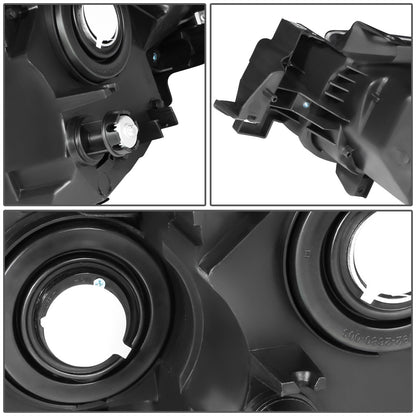 FAROS 13-16 MAZDA CX-5 - FITS MODELS WITH HALOGEN HEADLIGHTS - PROJECTOR LOW BEAM - 9005 HIGH / H11 LOW BEAM - BLACK HOUSING / CLEAR CORNER