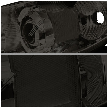 FAROS 04-09 MAZDA 3 SEDAN 4-DOOR - H7 LOW BEAM / 9005 HIGH BEAM - SMOKE HOUSING / CLEAR CORNER