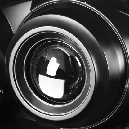 FAROS 10-13 MAZDA 3 4-DOOR - ONLY FITS MODELS WITH HALOGEN HEADLIGHTS - PROJECTOR - H11 LOW BEAM / 9005 HIGH BEAM - BLACK HOUSING / CLEAR CORNER