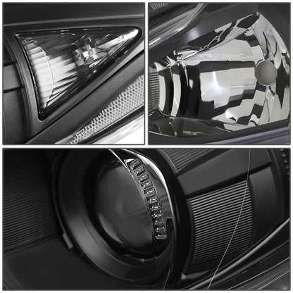 FAROS 14-16 MAZDA 3 4-DOOR - PROJECTOR - H11 LOW BEAM / 9005 HIGH BEAM - BLACK HOUSING / CLEAR CORNER