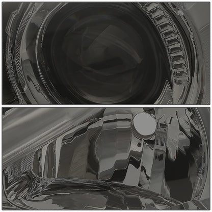 FAROS 14-16 MAZDA 3 4-DOOR - PROJECTOR - H11 LOW BEAM / 9005 HIGH BEAM - SMOKE HOUSING / AMBER CORNER