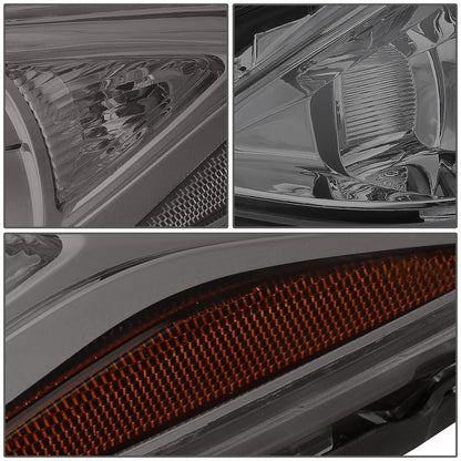 FAROS 14-16 MAZDA 3 4-DOOR - PROJECTOR - H11 LOW BEAM / 9005 HIGH BEAM - SMOKE HOUSING / AMBER CORNER