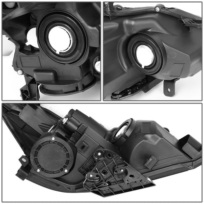 FAROS 13-15 NISSAN ALTIMA - H11 LOW BEAM / H9 HIGH BEAM - SMOKE HOUSING / AMBER CORNER