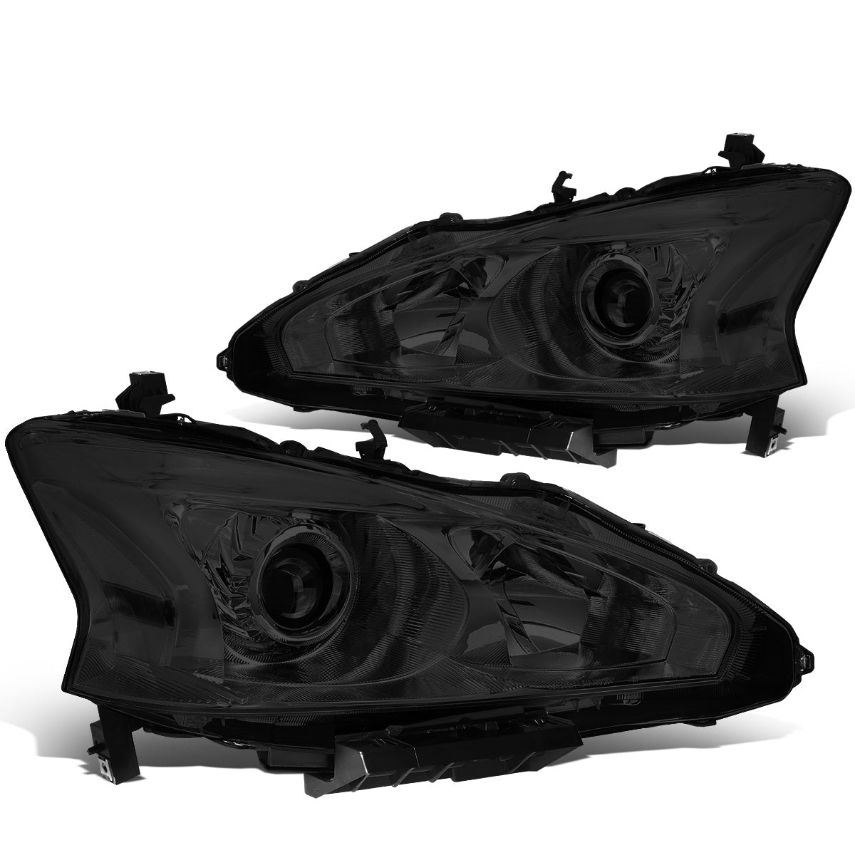 FAROS 13-15 NISSAN ALTIMA - H11 LOW BEAM / H9 HIGH BEAM - SMOKE HOUSING / CLEAR CORNER