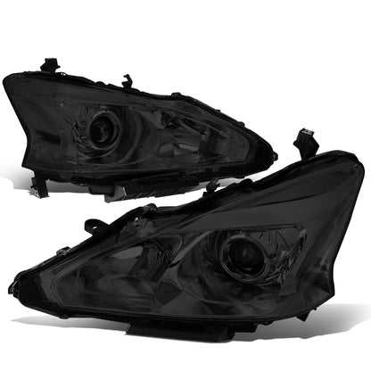 FAROS 13-15 NISSAN ALTIMA - H11 LOW BEAM / H9 HIGH BEAM - SMOKE HOUSING / CLEAR CORNER