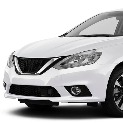 FAROS 16-18 NISSAN SENTRA - FITS MODELS W/ FACTORY HALOGEN HEADLIGHTS - OE STYLE - H11 LOW BEAM / H9 HIGH BEAM - CHROME HOUSING / CLEAR CORNER