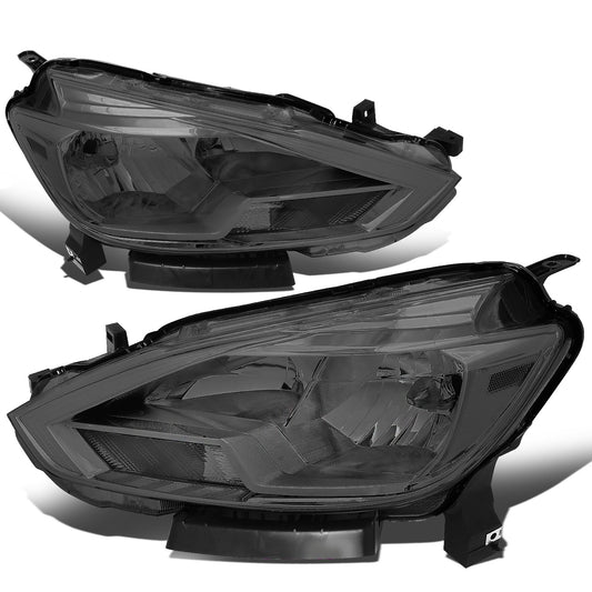 FAROS 16-18 NISSAN SENTRA - FITS MODELS W/ FACTORY HALOGEN HEADLIGHTS - OE STYLE - H11 LOW BEAM / H9 HIGH BEAM - CHROME HOUSING / SMOKED LENS / CLEAR CORNER