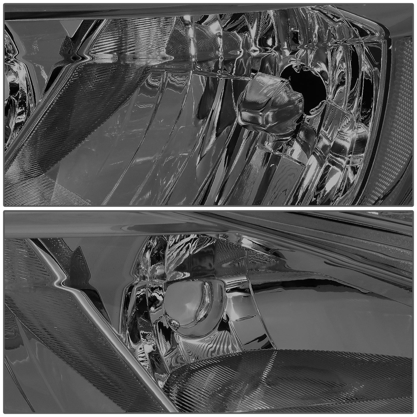 FAROS 16-18 NISSAN SENTRA - FITS MODELS W/ FACTORY HALOGEN HEADLIGHTS - OE STYLE - H11 LOW BEAM / H9 HIGH BEAM - CHROME HOUSING / SMOKED LENS / CLEAR CORNER