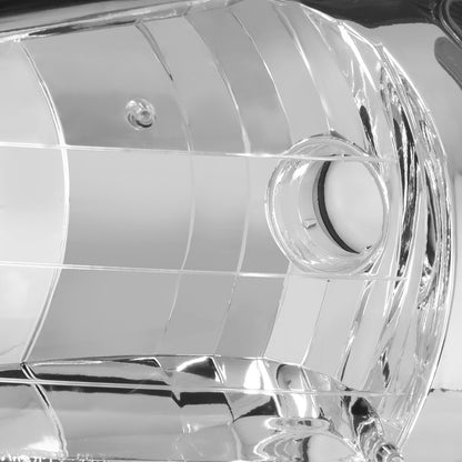 FAROS 99-05 PONTIAC GRAND AM - 9007 HIGH BEAM / LOW BEAM - CHROME HOUSING / CLEAR CORNER