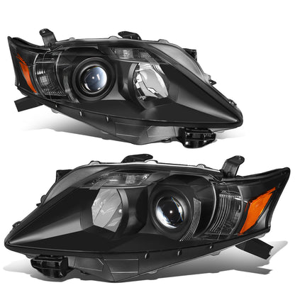 FAROS 10-12 LEXUS RX350 - FITS MODELS W/ HALOGEN HEADLIGHTS ONLY - PROJECTOR - H11 LOW BEAM / 9005 HIGH BEAM/ 168 SIDE MARKER / 7440A SIGNAL - BLACK HOUSING / AMBER CORNER