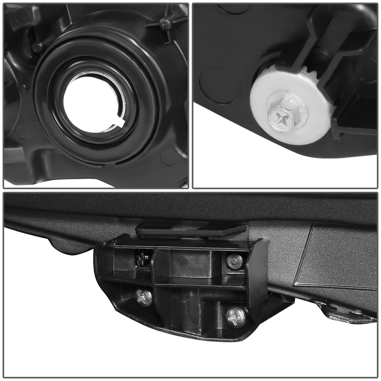 FAROS 10-12 LEXUS RX350 - FITS MODELS W/ HALOGEN HEADLIGHTS ONLY - PROJECTOR - H11 LOW BEAM / 9005 HIGH BEAM/ 168 SIDE MARKER / 7440A SIGNAL - CHROME HOUSING / AMBER CORNER