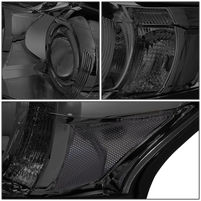 FAROS 10-12 LEXUS RX350 - FITS MODELS W/ HALOGEN HEADLIGHTS ONLY - PROJECTOR - H11 LOW BEAM / 9005 HIGH BEAM/ 168 SIDE MARKER / 7440A SIGNAL - SMOKE HOUSING / AMBER CORNER