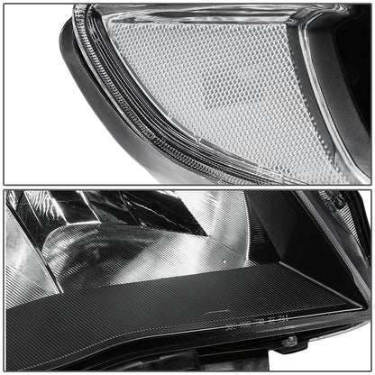 FAROS 09-13 SUBARU FORESTER - FITS MODELS W/ HALOGEN HEADLIGHTS ONLY - 9006 LOW BEAM / 9005 HIGH BEAM - BLACK HOUSING / CLEAR CORNER