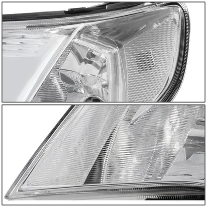 FAROS 09-13 SUBARU FORESTER - FITS MODELS W/ HALOGEN HEADLIGHTS ONLY - 9006 LOW BEAM / 9005 HIGH BEAM - CHROME HOUSING / CLEAR CORNER
