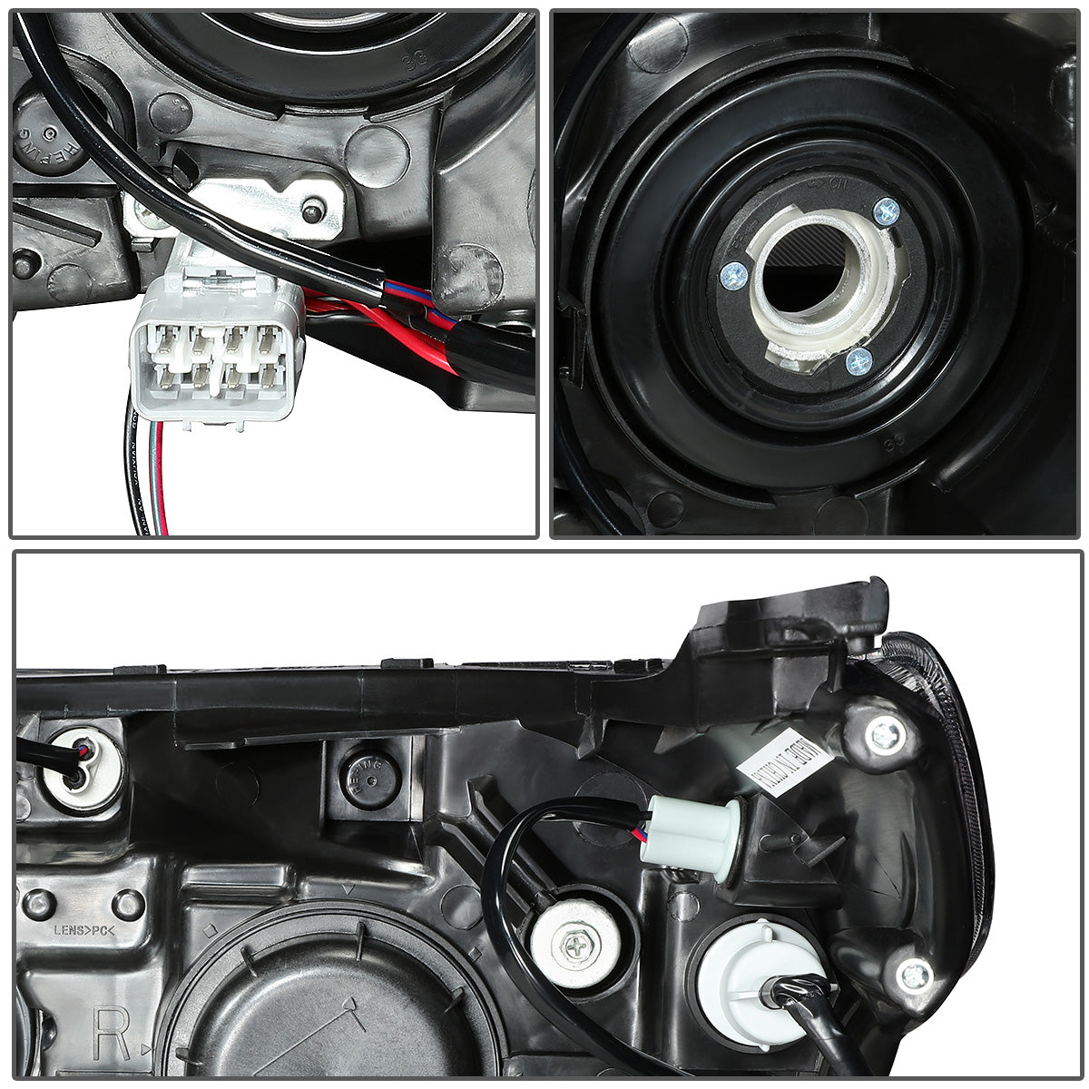 FAROS 09-13 SUBARU FORESTER - FITS MODELS W/ HALOGEN HEADLIGHTS ONLY - 9006 LOW BEAM / 9005 HIGH BEAM - CHROME HOUSING / CLEAR CORNER