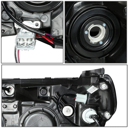 FAROS 09-13 SUBARU FORESTER - FITS MODELS W/ HALOGEN HEADLIGHTS ONLY - 9006 LOW BEAM / 9005 HIGH BEAM - CHROME HOUSING / CLEAR CORNER