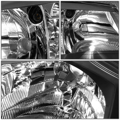 FAROS 14-16 SUBARU FORESTER - ONLY FITS MODELS W/ HALOGEN HEADLIGHTS - H11 LOW BEAM / 9005 HIGH BEAM / 7440 SIGNAL / 168 MARKER  - BLACK HOUSING / CLEAR CORNER