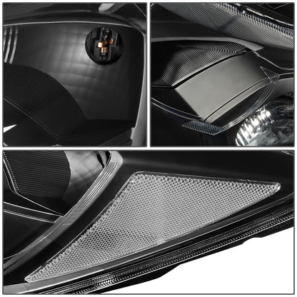 FAROS 14-16 SUBARU FORESTER - ONLY FITS MODELS W/ HALOGEN HEADLIGHTS - H11 LOW BEAM / 9005 HIGH BEAM / 7440 SIGNAL / 168 MARKER  - BLACK HOUSING / CLEAR CORNER