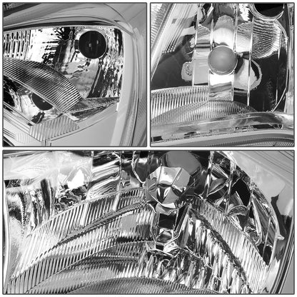 FAROS 14-16 SUBARU FORESTER - ONLY FITS MODELS W/ HALOGEN HEADLIGHTS - H11 LOW BEAM / 9005 HIGH BEAM / 7440 SIGNAL / 168 MARKER - CHROME HOUSING / CLEAR CORNER