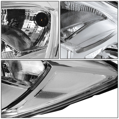 FAROS 14-16 SUBARU FORESTER - ONLY FITS MODELS W/ HALOGEN HEADLIGHTS - H11 LOW BEAM / 9005 HIGH BEAM / 7440 SIGNAL / 168 MARKER - CHROME HOUSING / CLEAR CORNER