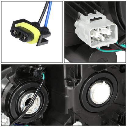 FAROS 14-16 SUBARU FORESTER - ONLY FITS MODELS W/ HALOGEN HEADLIGHTS - H11 LOW BEAM / 9005 HIGH BEAM / 7440 SIGNAL / 168 MARKER - SMOKE HOUSING / CLEAR CORNER