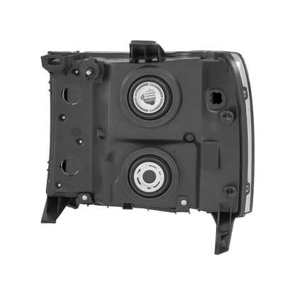 FAROS 07-13 GMC SIERRA 1500 / 07-14 GMC SIERRA 2500 HD / 07-14 GMC SIERRA 3500 HD - 9005 HIGH / H11 LOW / 194 MARKER - SMOKED / AMBER