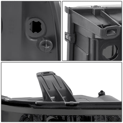 FAROS 07-13 GMC SIERRA 1500 / 07-14 GMC SIERRA 2500 HD / 07-14 GMC SIERRA 3500 HD - 9005 HIGH / H11 LOW / 194 MARKER - SMOKED / AMBER