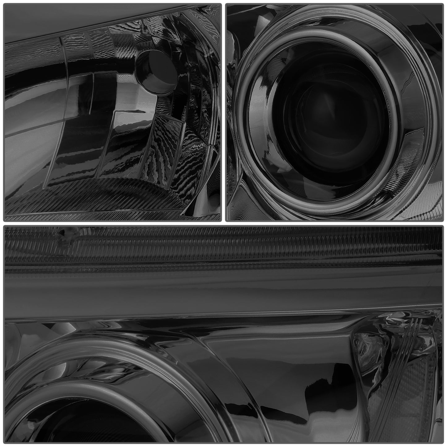 FAROS 08-11 SUBARU IMPREZA - FITS MODELS W/ FACTORY EQUIPPED HALOGEN HEADLIGHTS - DOES NOT FIT MODELS W/ FACTORY EQUIPPED HID HEADLIGHTS - OE STYLE - H11 LOW / 9005 HIGH / 1157A SIGNAL - CHROME HOUSING / SMOKED LENS / CLEAR CORNER