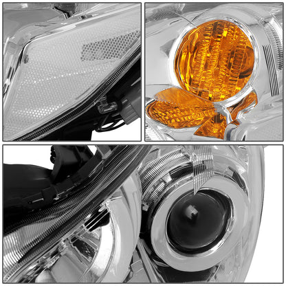 FAROS 10-14 SUBARU OUTBACK, LEGACY - PROJECTOR - 9005 HIGH BEAM / H1 LOW BEAM - CHROME HOUSING / CLEAR CORNER