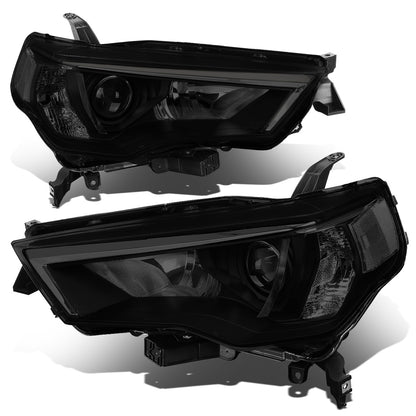 FAROS 14-20 TOYOTA 4RUNNER - PROJECTOR - H11 LOW BEAM / 9005 HIGH BEAM / 7444NA TURN SIGNAL - SMOKE HOUSING / CLEAR CORNER
