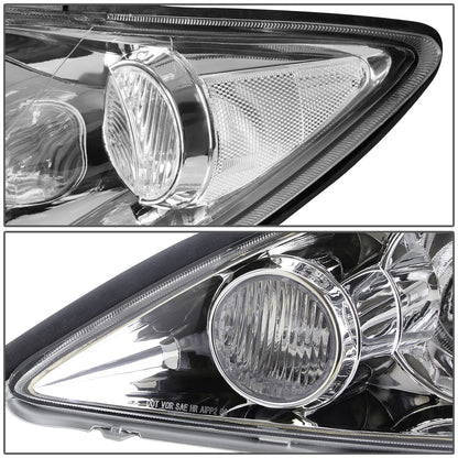 FAROS 05-06 TOYOTA CAMRY - 9006 LOW BEAM / 9005 HIGH BEAM / 4157NA TURN SIGNAL - CHROME HOUSING / CLEAR CORNE