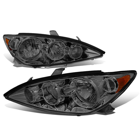 FAROS 05-06 TOYOTA CAMRY - 9006 LOW BEAM / 9005 HIGH BEAM / 4157NA TURN SIGNAL - SMOKE HOUSING / AMBER CORNER