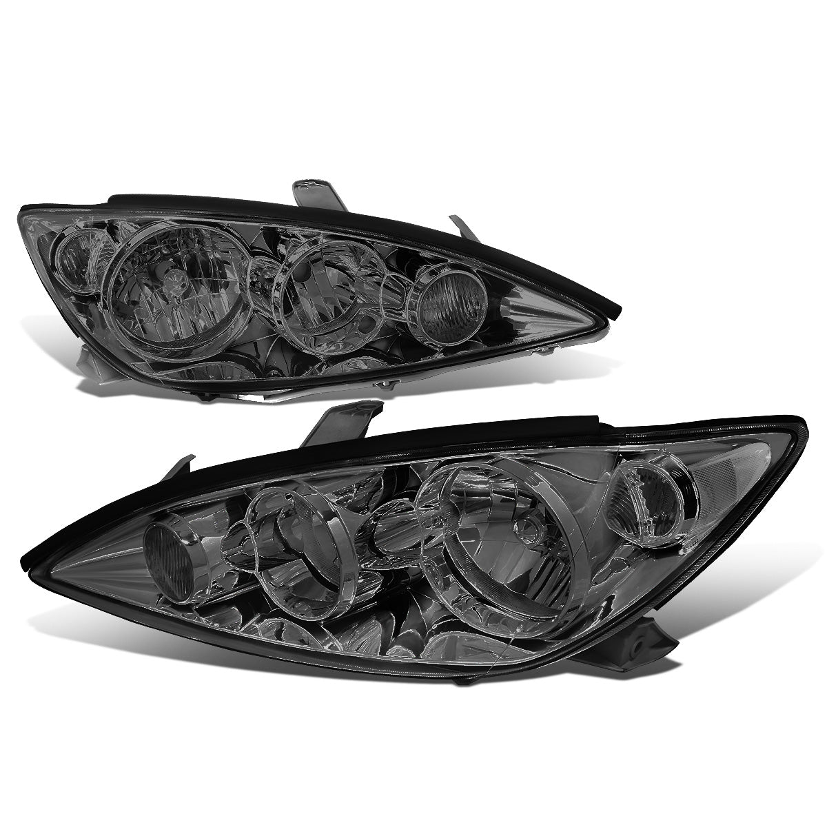 FAROS 05-06 TOYOTA CAMRY - 9006 LOW BEAM / 9005 HIGH BEAM / 4157NA TURN SIGNAL - SMOKE HOUSING / CLEAR CORNER