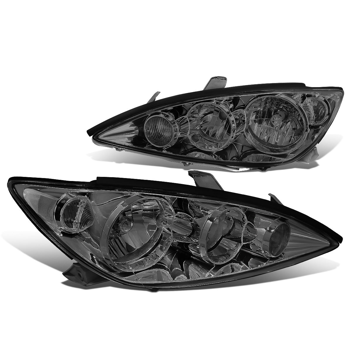 FAROS 05-06 TOYOTA CAMRY - 9006 LOW BEAM / 9005 HIGH BEAM / 4157NA TURN SIGNAL - SMOKE HOUSING / CLEAR CORNER