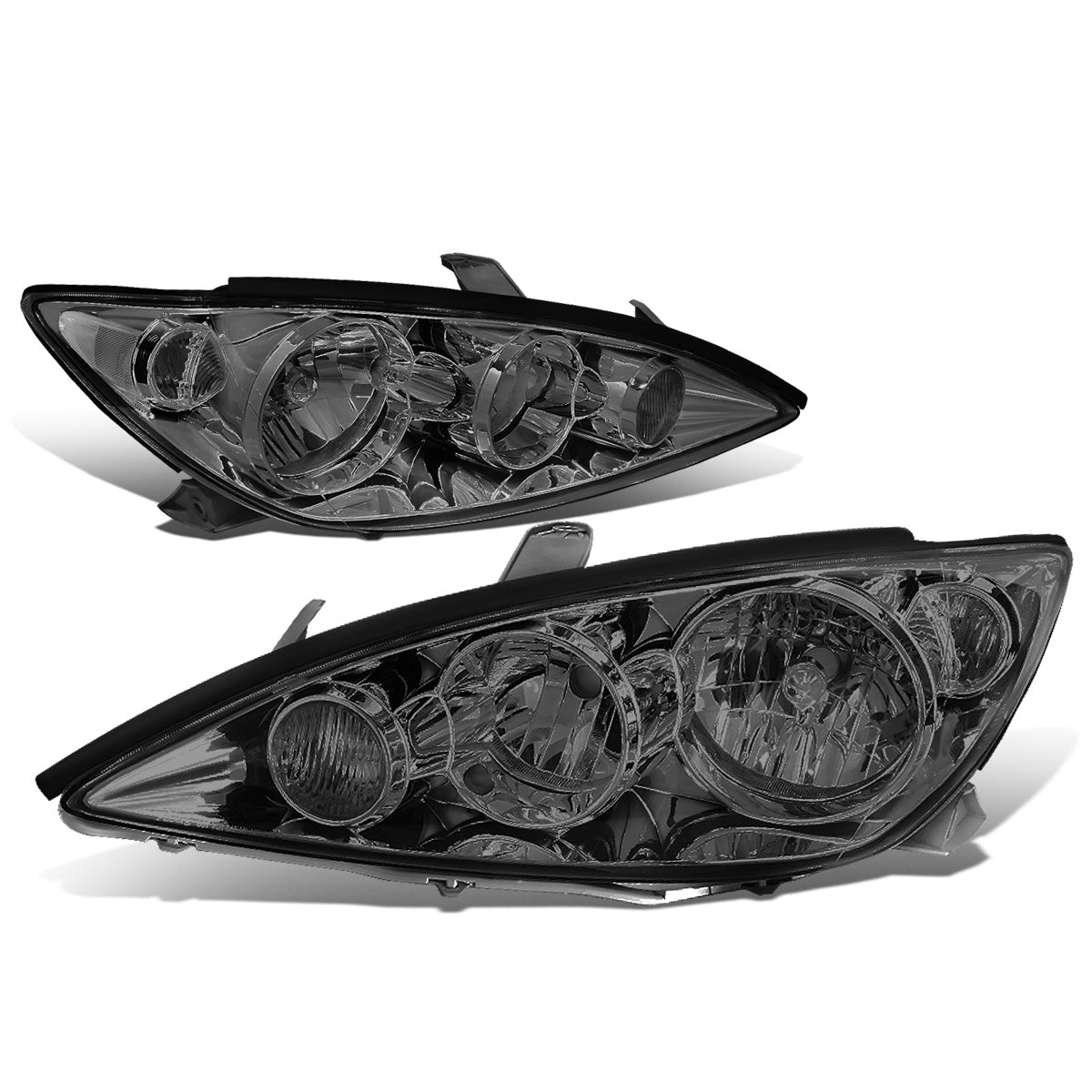 FAROS 05-06 TOYOTA CAMRY - 9006 LOW BEAM / 9005 HIGH BEAM / 4157NA TURN SIGNAL - SMOKE HOUSING / CLEAR CORNER