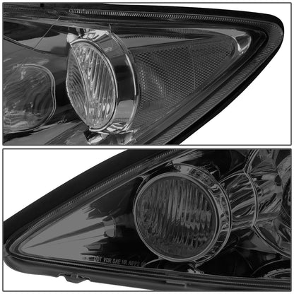 FAROS 05-06 TOYOTA CAMRY - 9006 LOW BEAM / 9005 HIGH BEAM / 4157NA TURN SIGNAL - SMOKE HOUSING / CLEAR CORNER