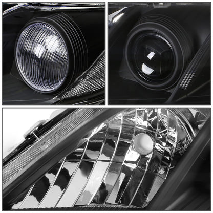 FAROS 07-09 TOYOTA CAMRY - H1 LOW BEAM / 9005 HIGH BEAM / 3457A TURN SIGNAL - CHROME HOUSING / CLEAR CORNER