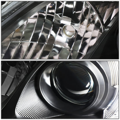 FAROS 10-11 TOYOTA CAMRY - PROJECTOR - H11 LOW BEAM / 9005 HIGH BEAM / 7440A TURN SIGNAL - BLACK HOUSING / AMBER CORNER