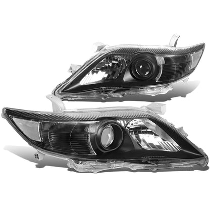 FAROS 10-11 TOYOTA CAMRY - PROJECTOR - H11 LOW BEAM / 9005 HIGH BEAM / 7440A TURN SIGNAL - BLACK HOUSING / CLEAR CORNER