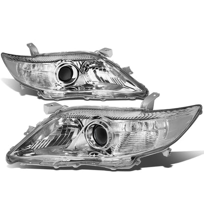 FAROS 10-11 TOYOTA CAMRY - PROJECTOR - H11 LOW BEAM / 9005 HIGH BEAM / 7440A TURN SIGNAL - CHROME HOUSING / CLEAR CORNER