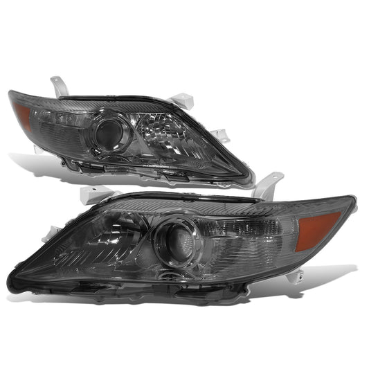 FAROS 10-11 TOYOTA CAMRY - PROJECTOR - H11 LOW BEAM / 9005 HIGH BEAM / 7440A TURN SIGNAL - SMOKE HOUSING / AMBER CORNE