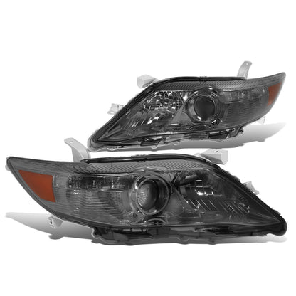 FAROS 10-11 TOYOTA CAMRY - PROJECTOR - H11 LOW BEAM / 9005 HIGH BEAM / 7440A TURN SIGNAL - SMOKE HOUSING / AMBER CORNE